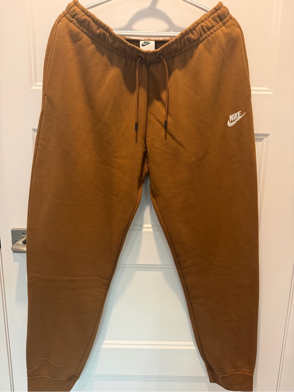 Nike Women’s Brown Drawstring Fleece Joggers